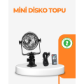 3 Colors 7 Modes Rotating Disco Ball Light