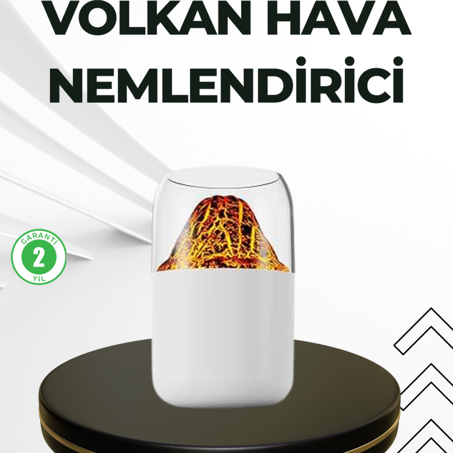 USB Rechargeable Volcanic Design Steam Machine
