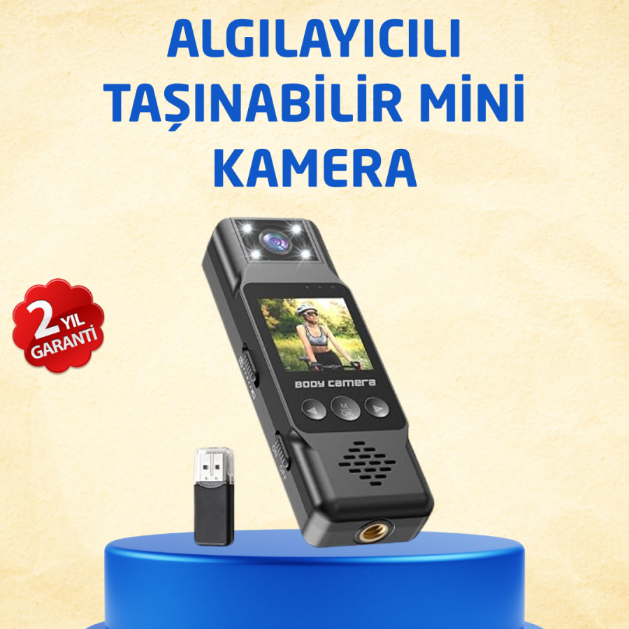Portable Full HD Mini Camera with TFT Screen