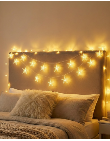 Decorative Star LED Lighting 5 Meters Constant Light Indoor Use