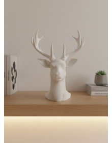 BIBLE DEER WHITE