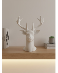 BIBLE DEER WHITE