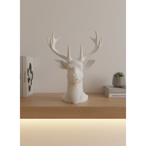 BIBLE DEER WHITE