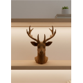 Decorative Brown Deer Figurine Living Room and Shelf Decor Decorative Brown Deer Figurine Living Room and Shelf Decor
