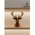 Decorative Brown Deer Figurine Living Room and Shelf Decor