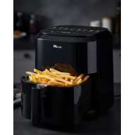 1360W Powerful 4 Liter Capacity Touch Glass Chamber Airfryer
