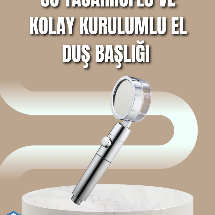 360° Adjustable Multifunctional Shower Head