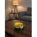 Decorative Green Snack Bowl Set of 4 3x12 cm