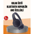 Wireless On-Ear Headphones with Adjustable Headband