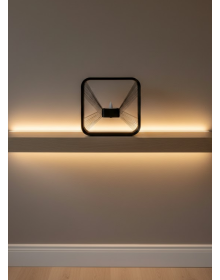 HANGING SQUARE CANDLE HOLDER