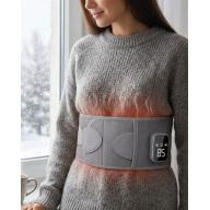 3 Stage Heated and Vibrating Waist Support Belt Ergonomic Design 3 Stage Heated and Vibrating Waist Support Belt Ergonomic Design