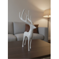 DEER FIGURE WHITE