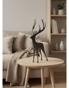 DEER FIGURE GRAY