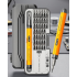 Type C Cordless Mini Electric Screwdriver 38 Bits Magnetic Repair Kit