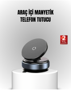 Vacuum Adsorption Magnetic Phone Holder Strong N52 360° Universal Compatibility