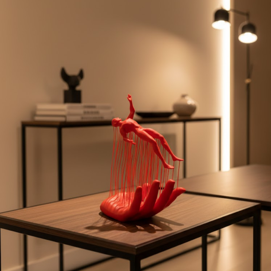 HAND HUMAN FIGURE RED