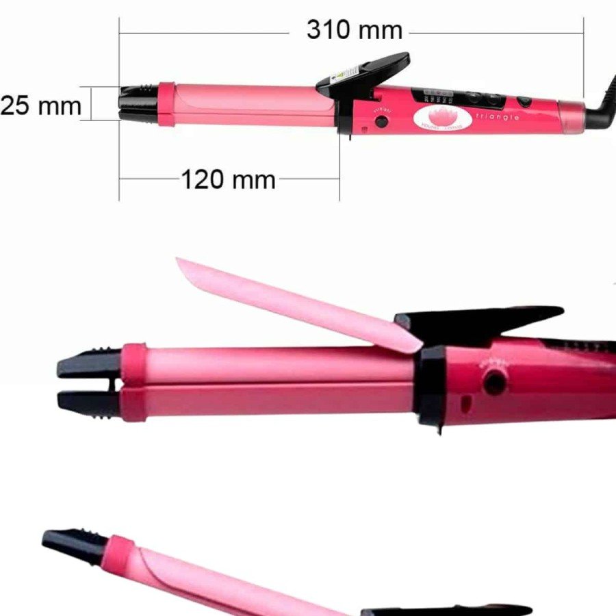 Hair Styler Ceramic Coating with Straightener and Tong Features Hair Styler Ceramic Coating with Straightener and Tong Features