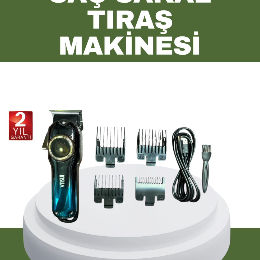 Hair Cutting Machine with Powerful Motor and Stainless Steel Blade