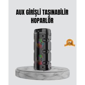 Portable Bluetooth Speaker Dual Driver Powerful Bass HD Sound Multiple Connection