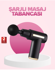 Professional Massage Gun 6 Stage Deep Muscle Therapy 4 Heads Rechargeable Silent Motor