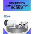 Game Console Compatible Wireless Projector Home Cinema Experience Game Console Compatible Wireless Projector Home Cinema Experience