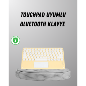 Bluetooth Keyboard – Wireless, Silent Keys, Android iOS Windows Compatible, Compact Portable Design