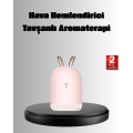 Aromatherapy Compatible Air Humidifier – Ultrasonic Silent Diffuser