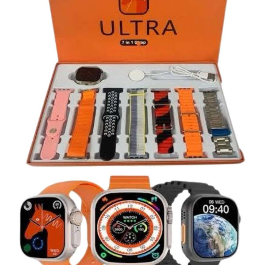 Smart Watch Able to Answer Calls, Unisex, Listening to Music with 7 Bands