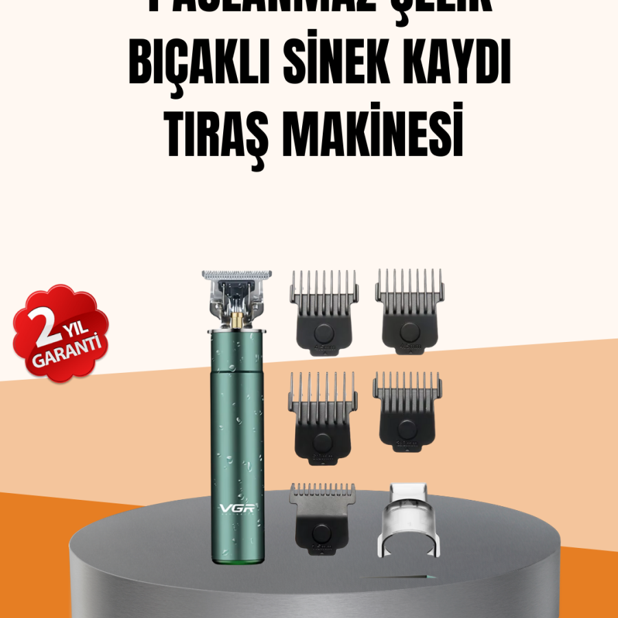 3-Hour Usage Hair Clipper with USB Fast Charging