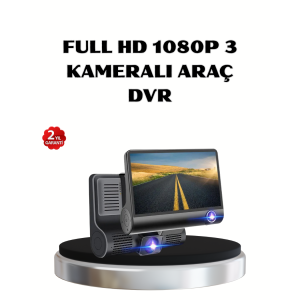 Full HD Vehicle Camera with 3x 4.0” Screen and HDR Night Vision