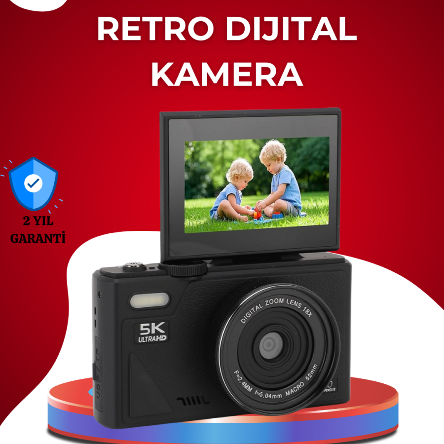 5K Ultra HD Camera Smile Detection Autofocus 18x Optical Zoom
