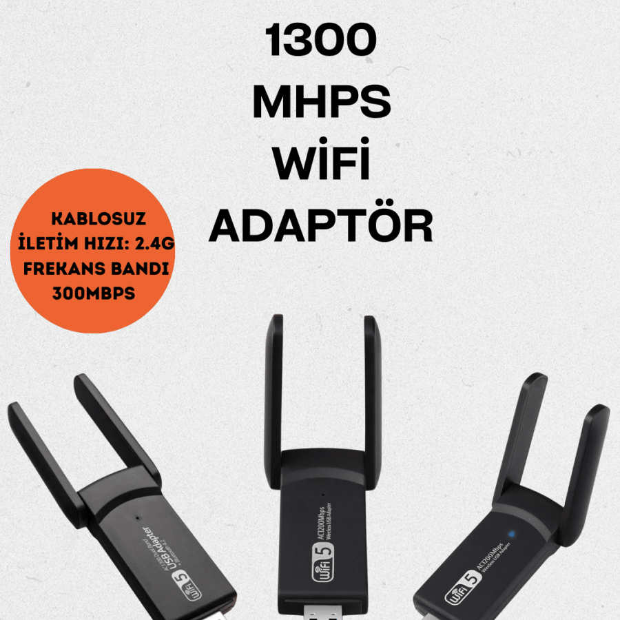 5G Supported High Speed ​​Network Adapter with Realtek Chipset