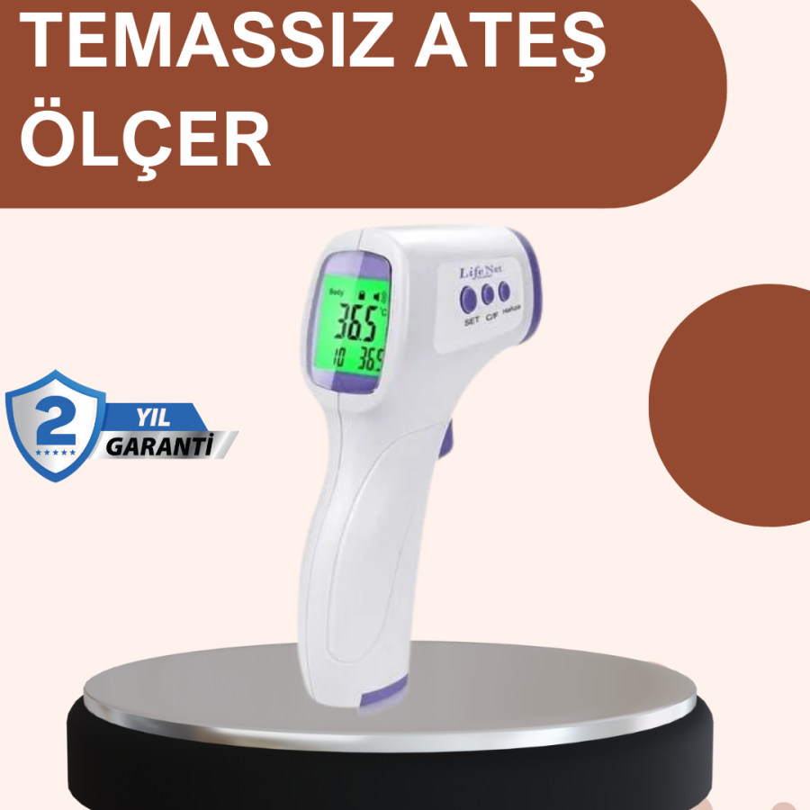 Non-Contact Digital Thermometer Fast Reading with Large Screen