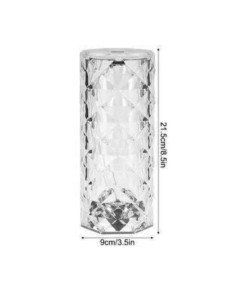 Crystal Lamp Desk Lamp Rechargeable Desk Lamp Touch Sensor Usb Rechargeable