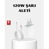 120W Type-C Fast Charging Adapter – Smart Protection and Turbo Power Support