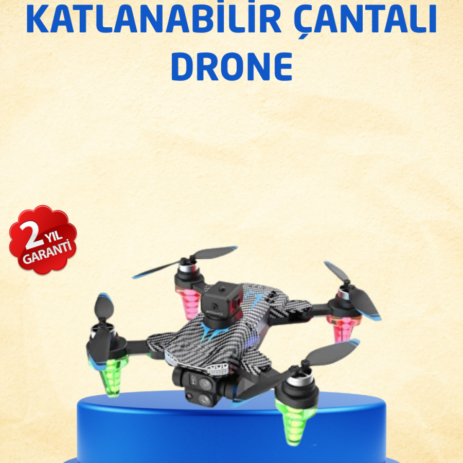 Drone with 1080P Camera Foldable Design Easy Operation