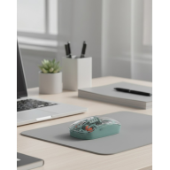 Dual Mode Wireless Mouse with Bluetooth and USB Receiver