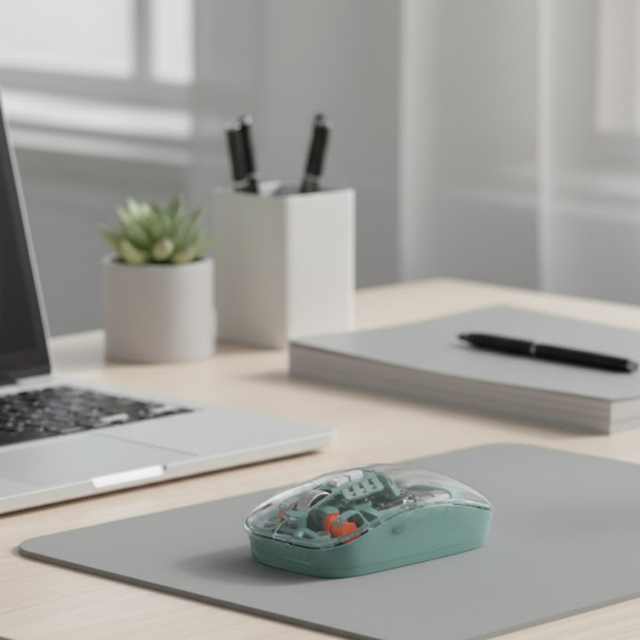 Dual Mode Wireless Mouse with Bluetooth and USB Receiver Dual Mode Wireless Mouse with Bluetooth and USB Receiver