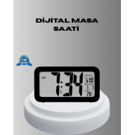 Digital Desk Clock with Sensor, Illumination, Alarm and Temperature Measurement