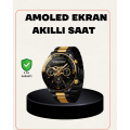 Amoled Smart Watch Magnetic Charging GPS Supported Sports and Daily Use