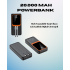20000 mAh Powerbank | Multi-Cable, Digital Display, High Speed ​​Charger
