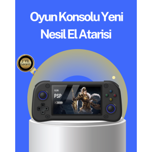 4.3” HD Screen Handheld Console 64GB Memory Card and 10000 Installed Games