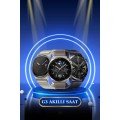 Wireless Bluetooth Connected Headset and Touch Screen Smart Watch Call Answering