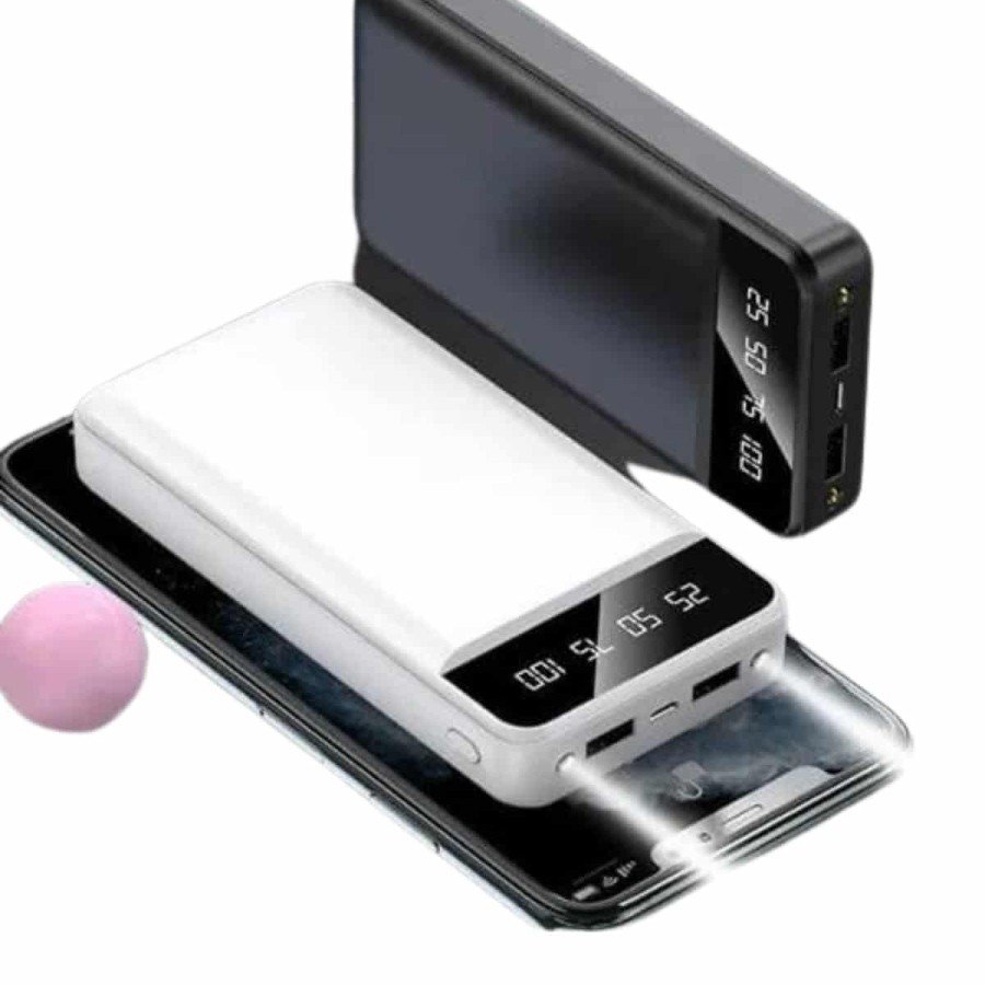 4 Output 20.000 Mah Powerbank Portable with Long Battery Life