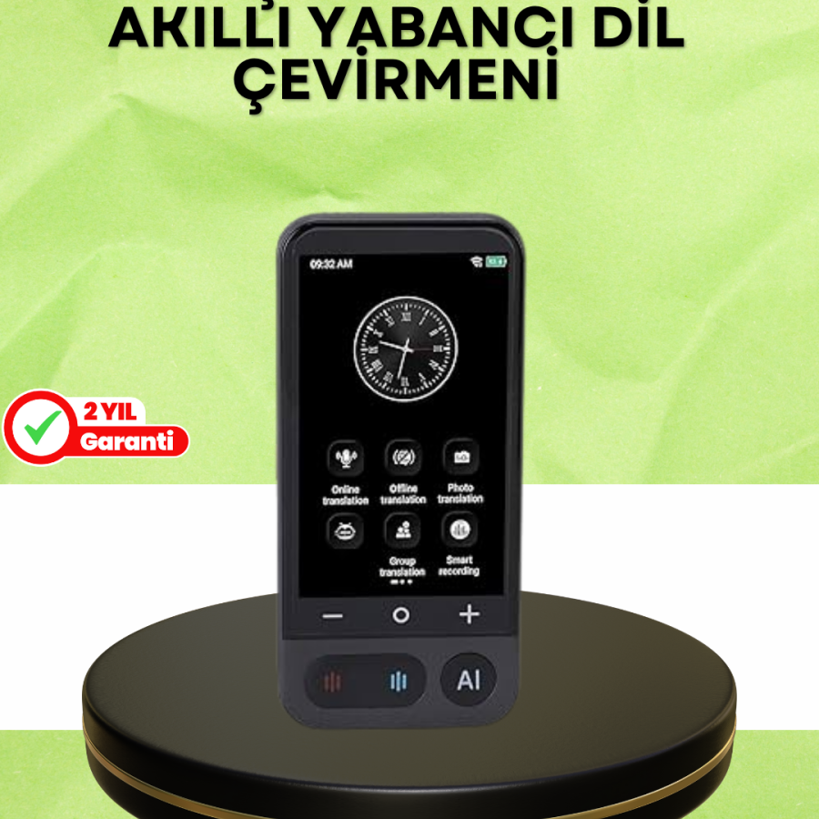 Smart Translation Device with 4.0 Inch Touch Screen