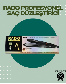 Rado RD-446 – Titanium Ceramic, 2.5 Meter Cable, Fast Heating Hair Straightener