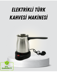 800W Stainless Electric Coffee Pot Hidden Resistance and Ergonomic Handle