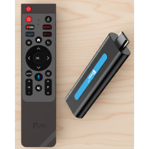 8K TV Stick with Bass Remote Control Smooth Broadcasting Experience