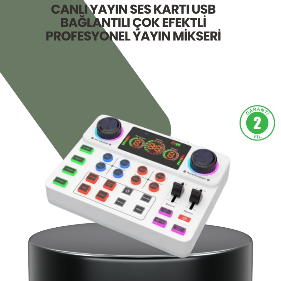 Sound Card for Podcast Karaoke and Social Media Broadcasts