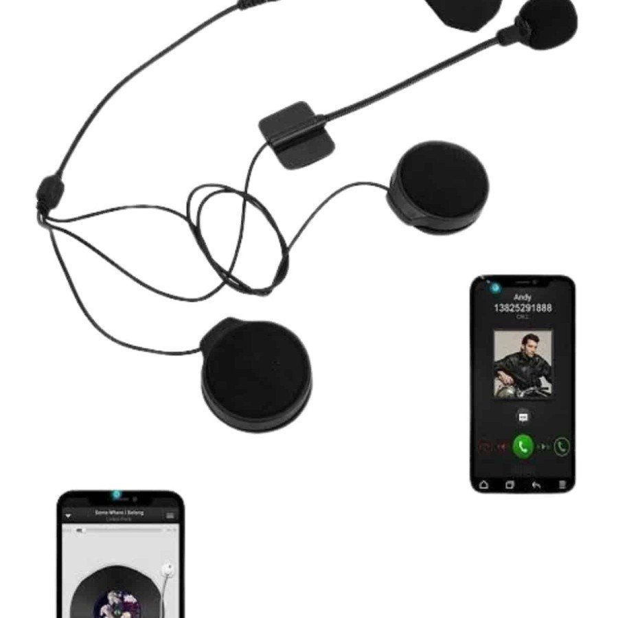 Intercom Bluetooth Helmet Headset Motorcycle Headset 5.0 Bluetooth